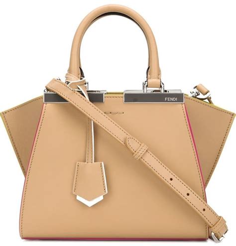 fendi shopping 3 jours mini|Fendi 3Jours Mini Small Calf Tote Bag .